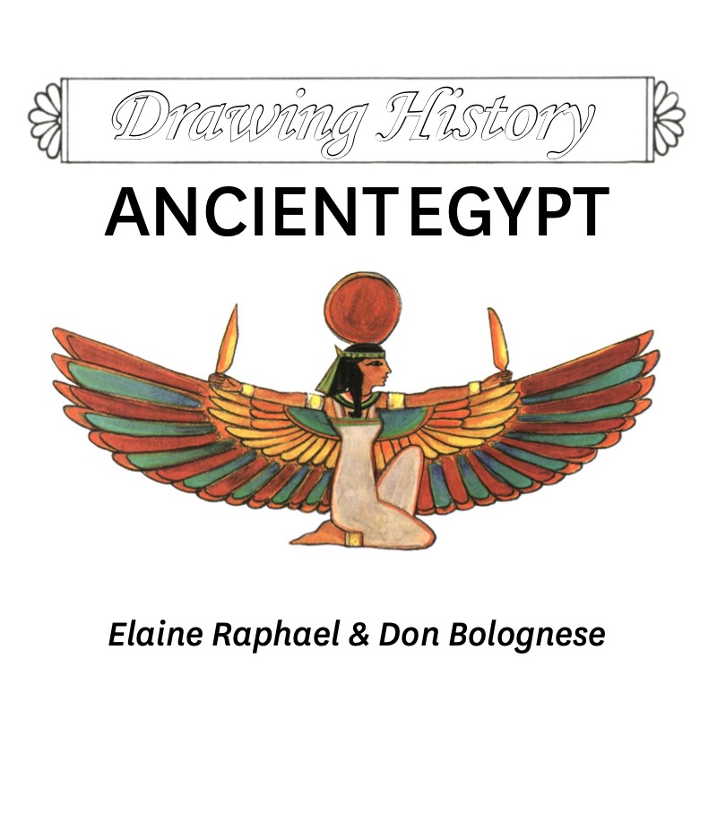 Drawing History: Ancient Egypt book cover