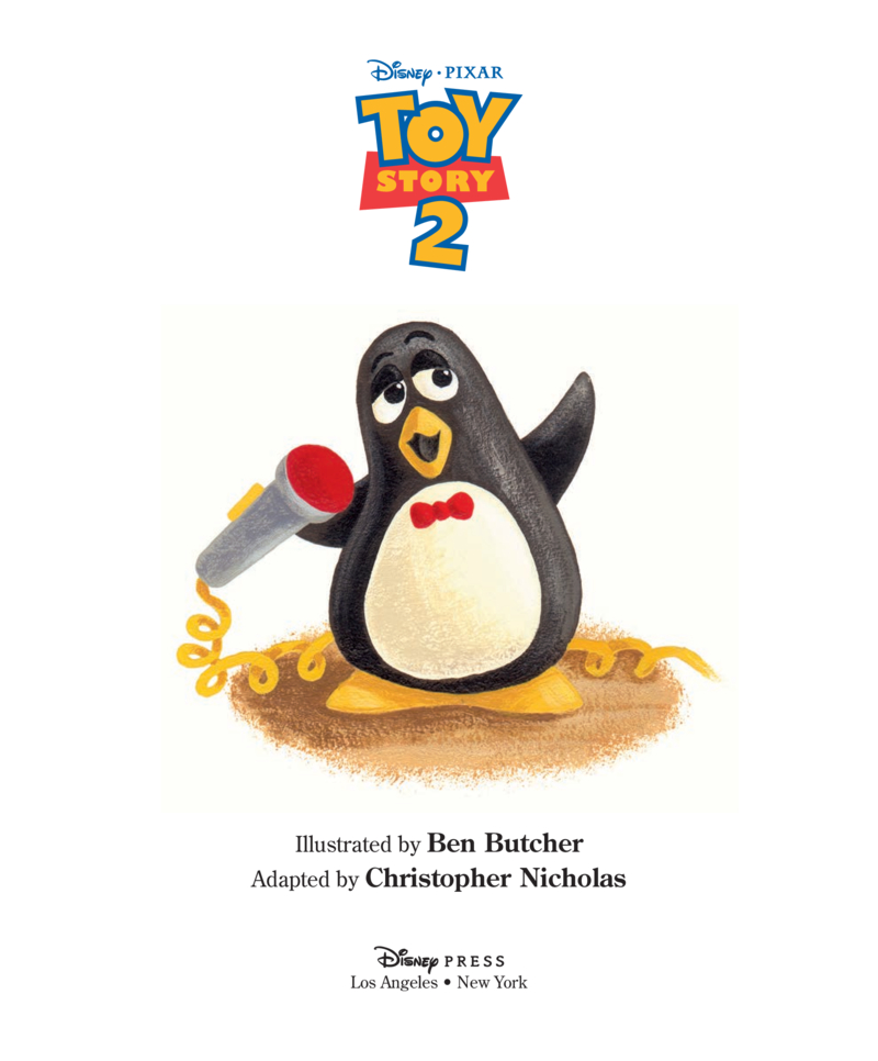 Toy Story 2 book cover