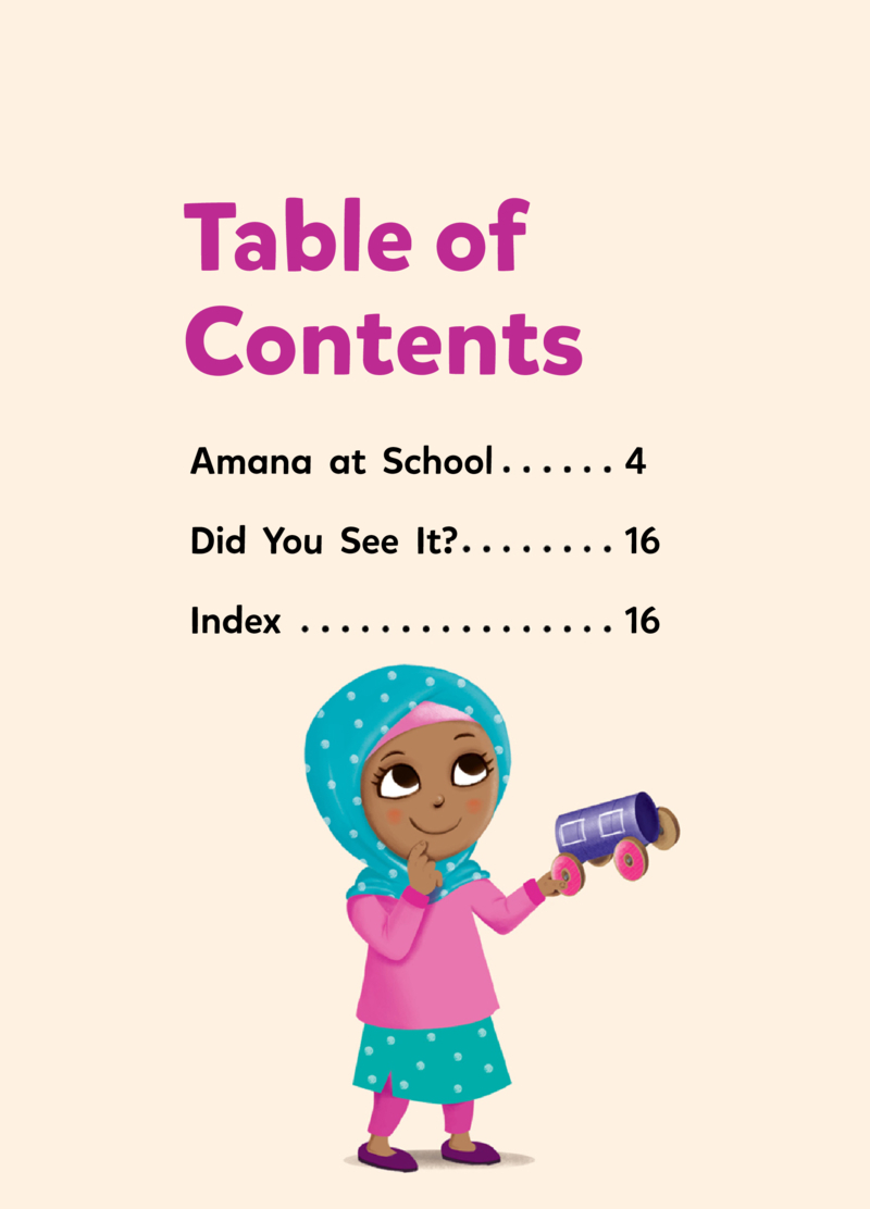 Amana at School book cover