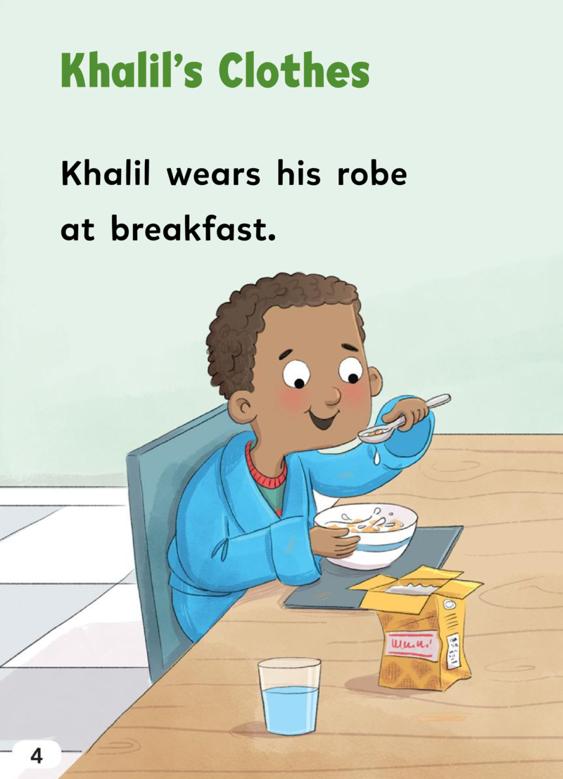 Khalil's Clothes — page 1