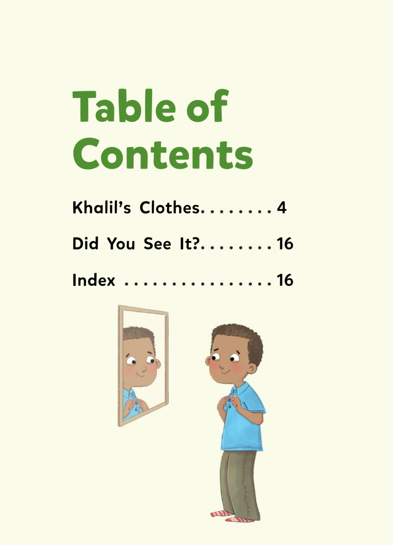 Khalil's Clothes book cover