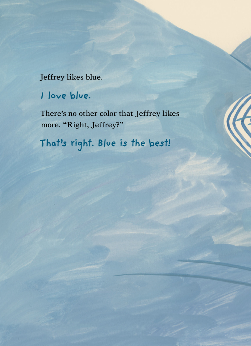 Jeffrey Loves Blue — page 1