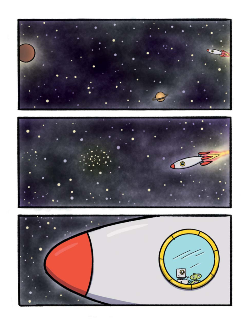 Rover and Speck: Splash Down! — page 1