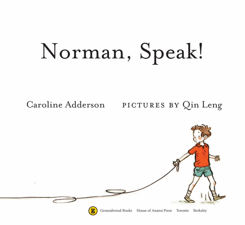 Norman, Speak! book cover