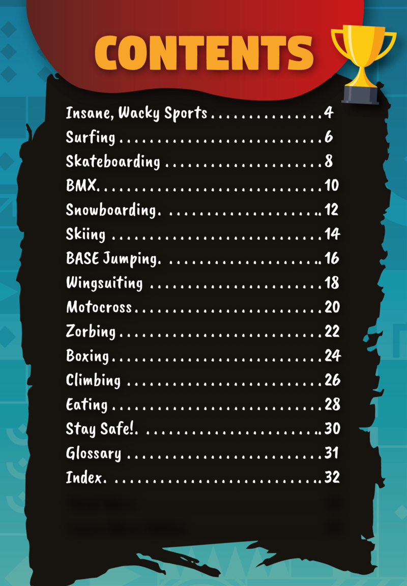 Extreme Sports Facts book cover