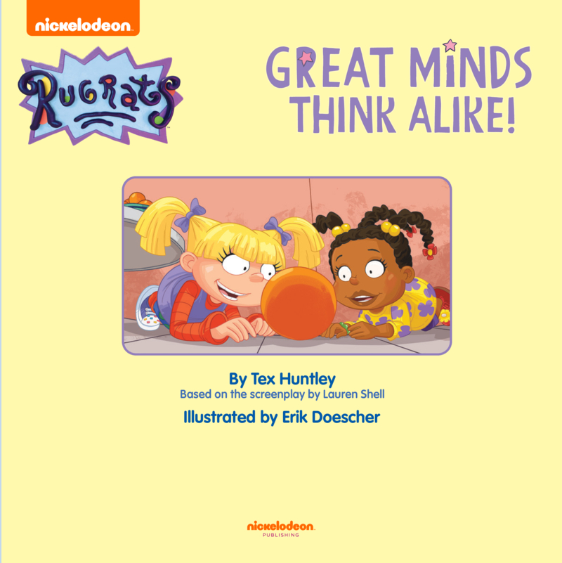 Rugrats: Great Minds Think Alike! book cover