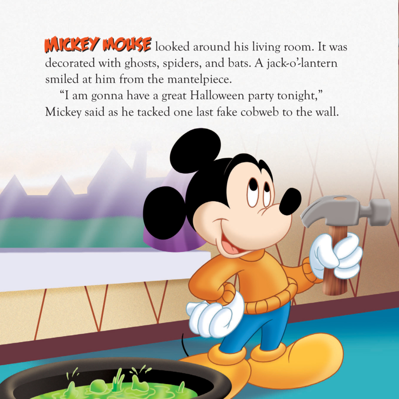 Mickey's Spooky Night — page 1
