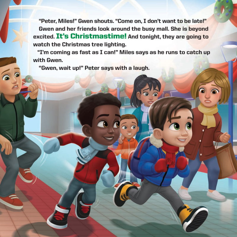 A Very Spidey Christmas — page 1