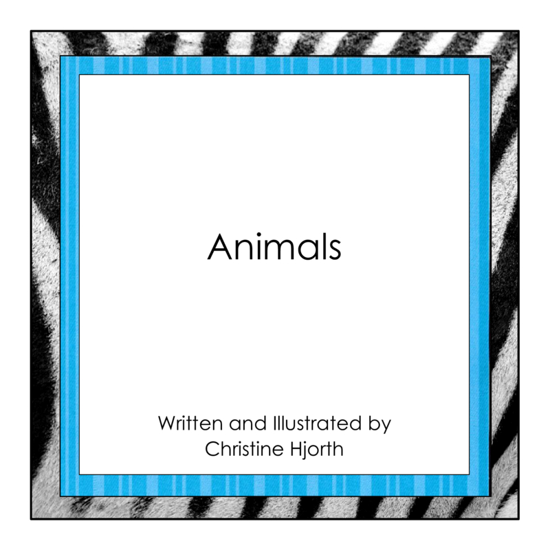 Animals book cover