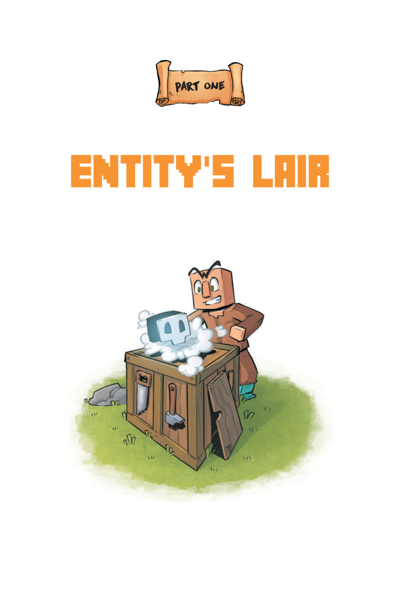 Diary of an 8-Bit Warrior Graphic Novel: Finding the Witch — page 1