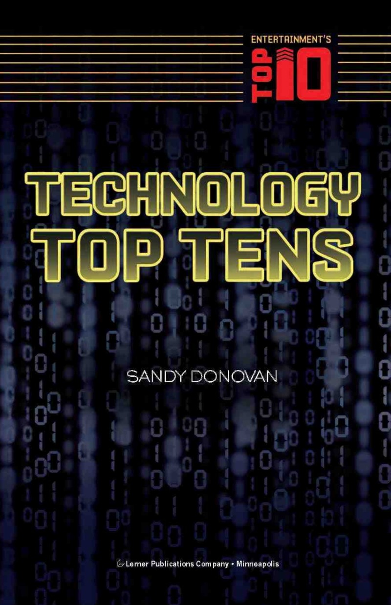 Technology Top Tens book cover