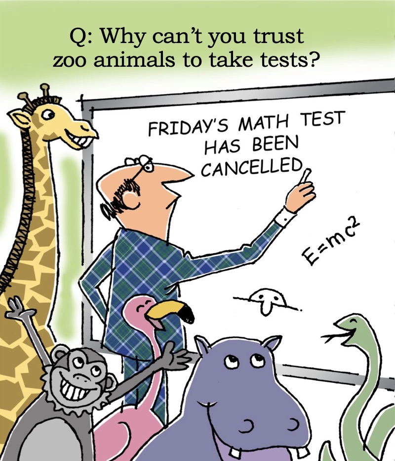 Silly Zoo Animal Jokes and Riddles — page 1