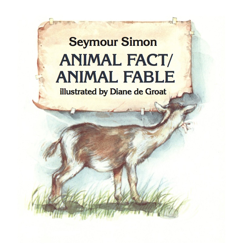 Animal Fact/Animal Fable book cover