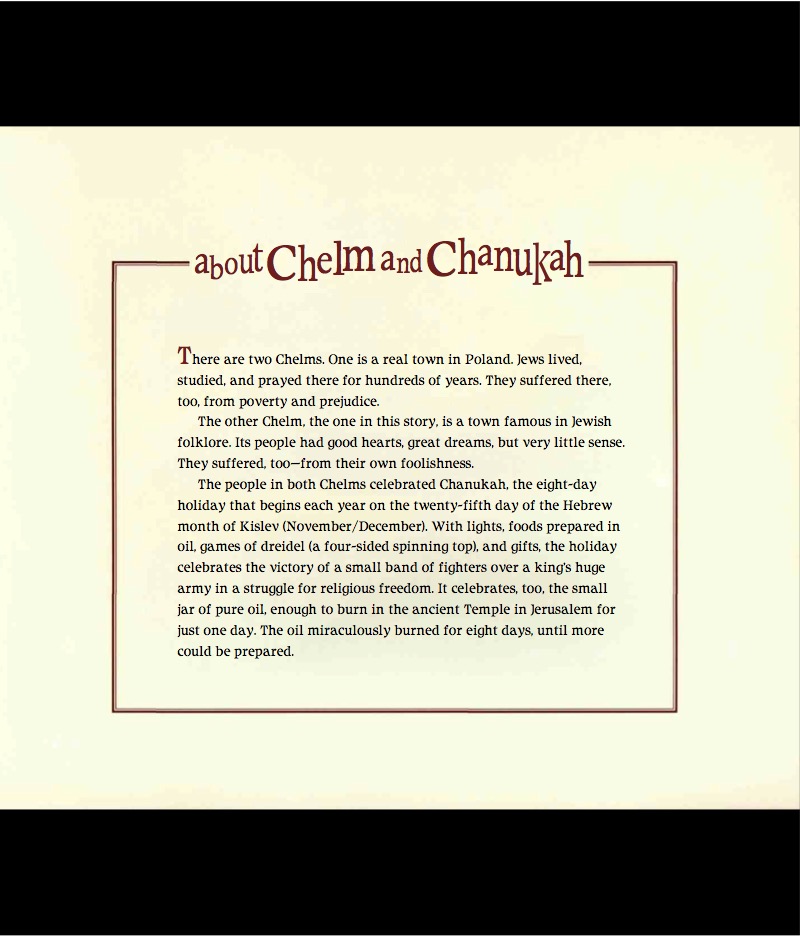 Chanukah In Chelm book cover