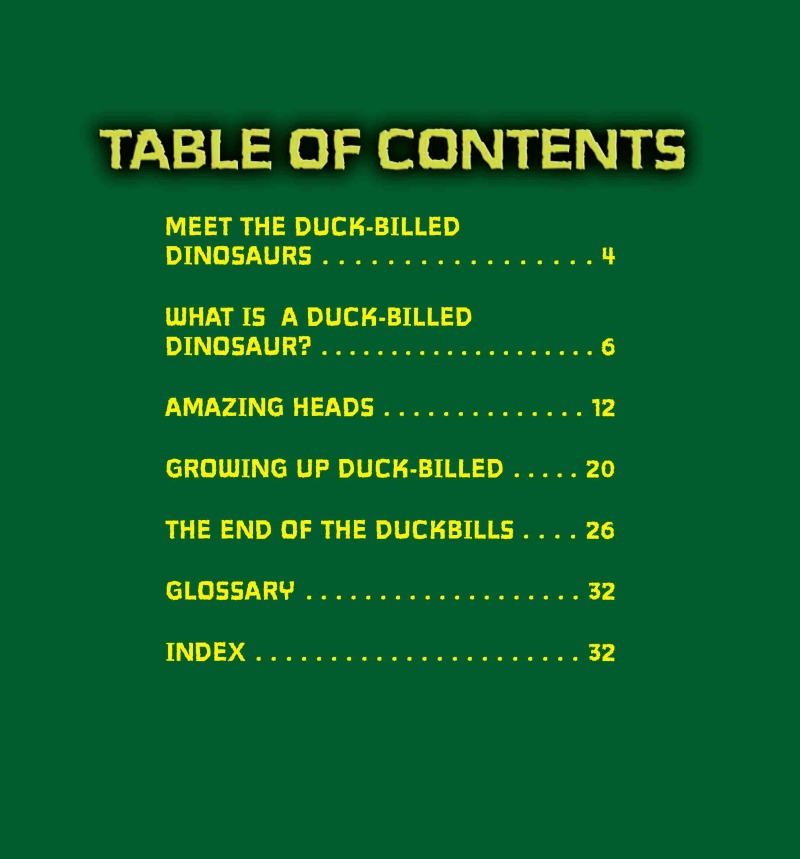 Duck-Billed Dinosaurs book cover