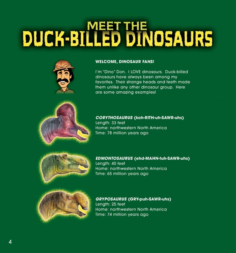 Duck-Billed Dinosaurs — page 1