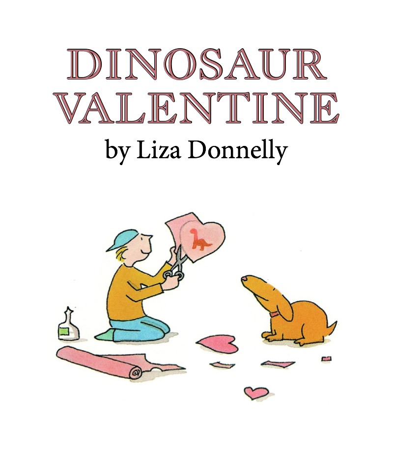 Dinosaur Valentine book cover