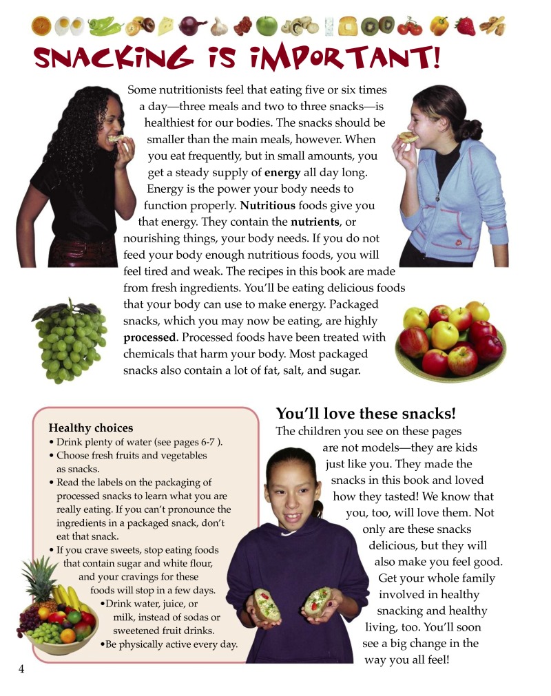 Kid Power: Super Snacks — page 1