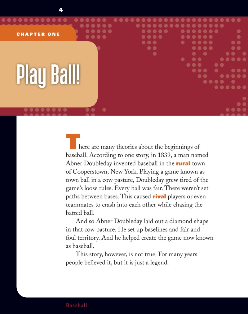 Innovation: Baseball — page 1