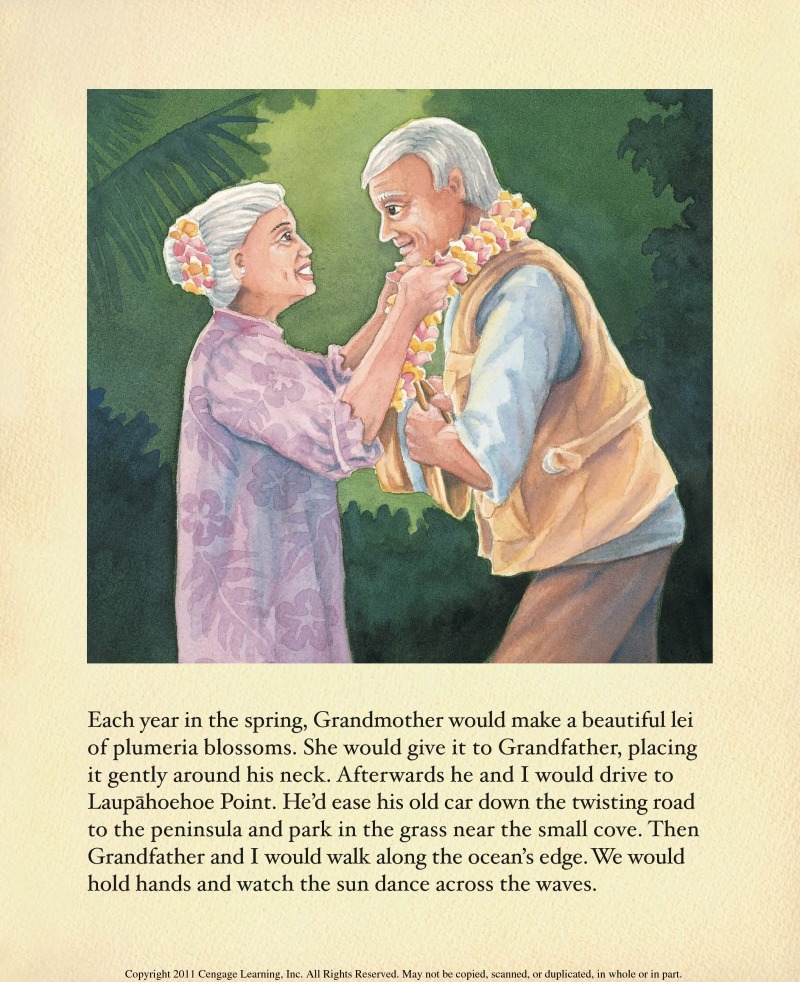 The Tsunami Quilt: Grandfather's Story — page 1