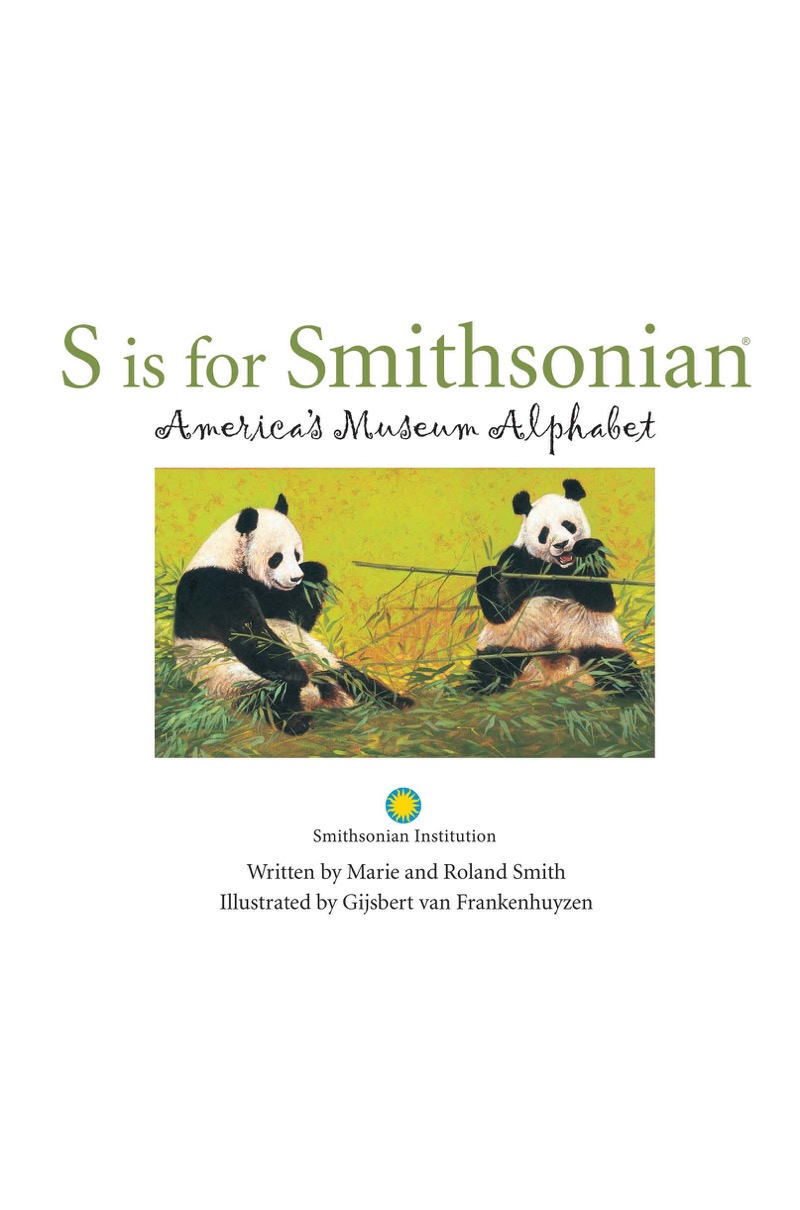 S is for Smithsonian: America's Museum Alphabet book cover