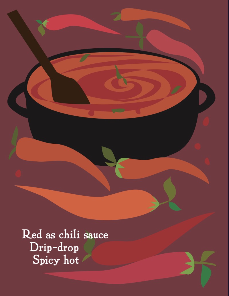 Spicy Hot Colors: Colores Picantes — page 1