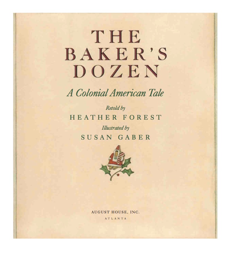 The Baker's Dozen: A Colonial American Tale book cover