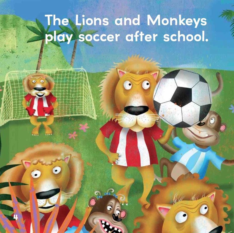 Kick, Pass, Score! — page 1