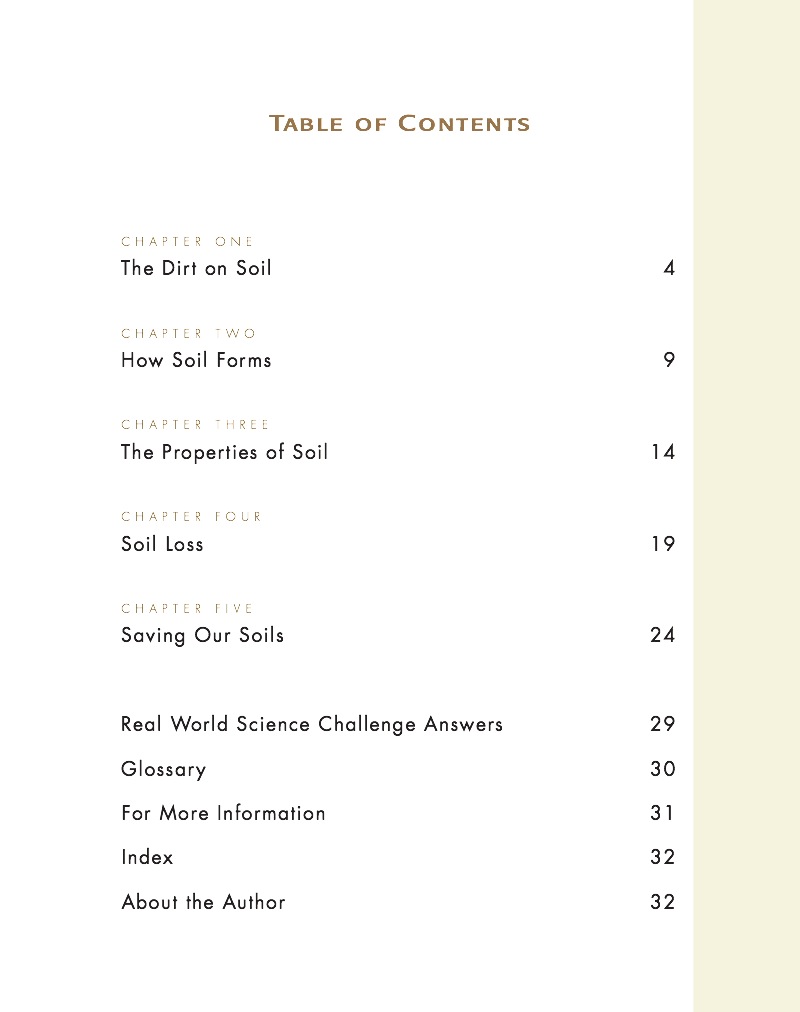 Real World Science: Soil book cover