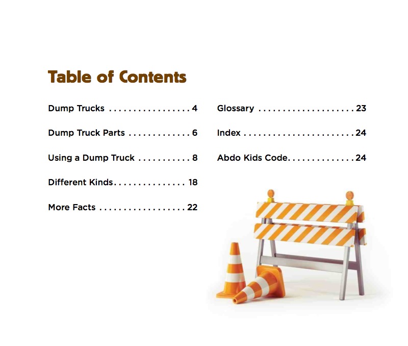 Construction Machines: Dump Trucks book cover