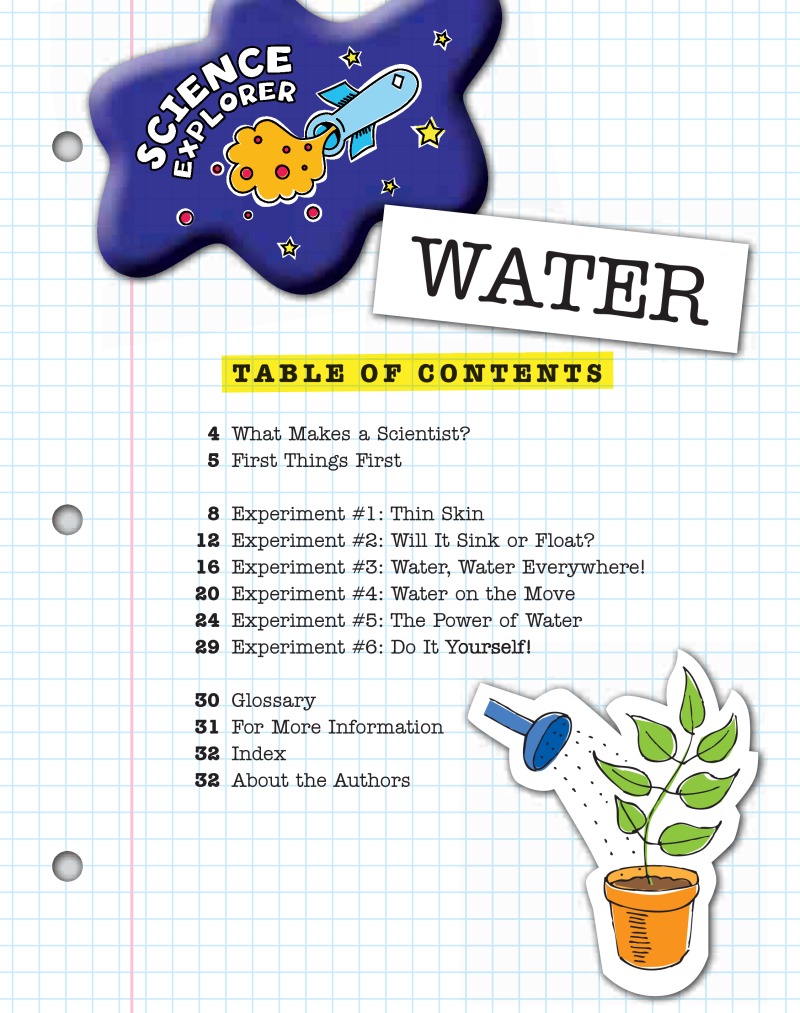 Science Explorer: Water book cover