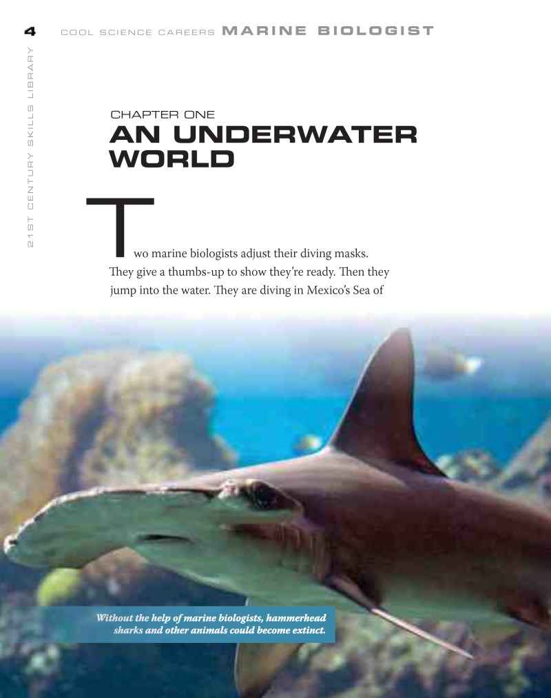 Cool Science Careers: Marine Biologist — page 1