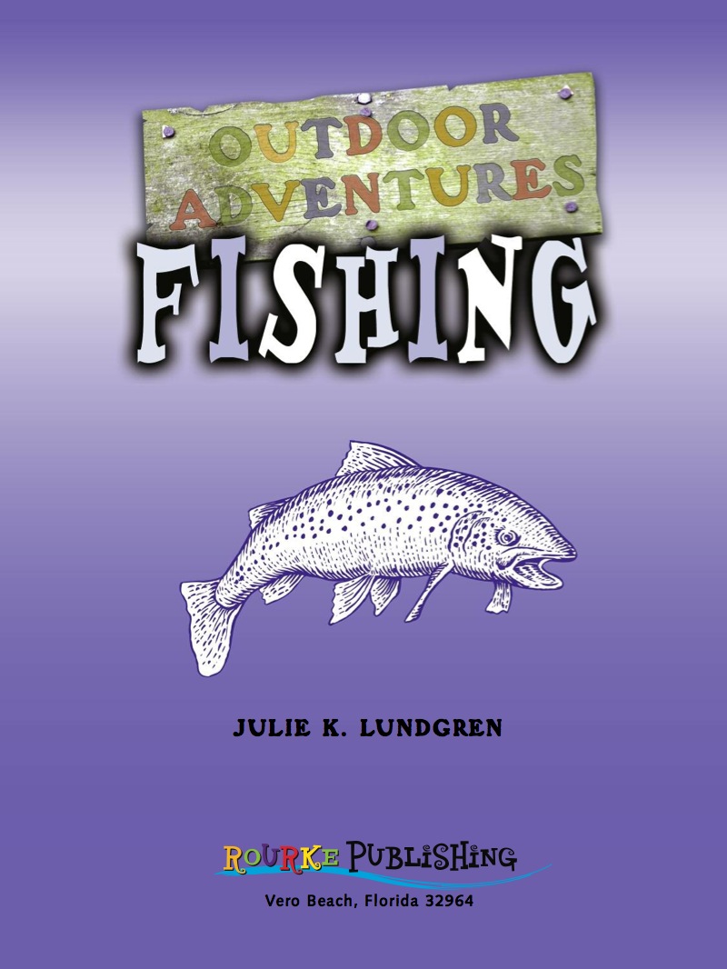 Fishing book cover