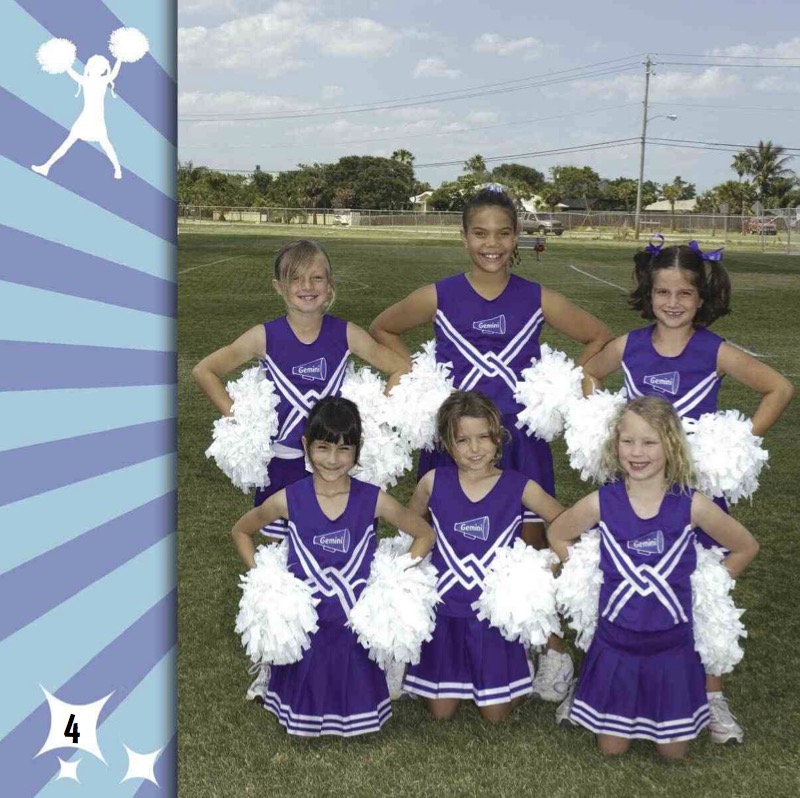Sports For Sprouts: Cheerleading — page 1