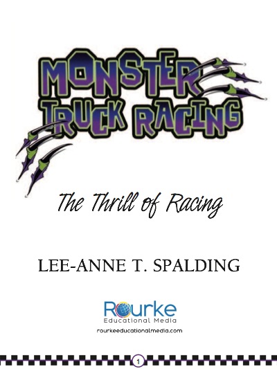 Monster Truck Racing book cover