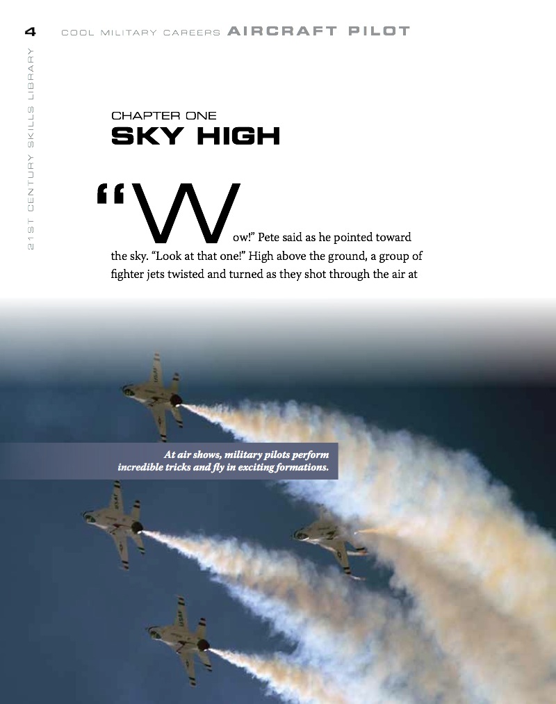 Cool Military Careers: Aircraft Pilot — page 1