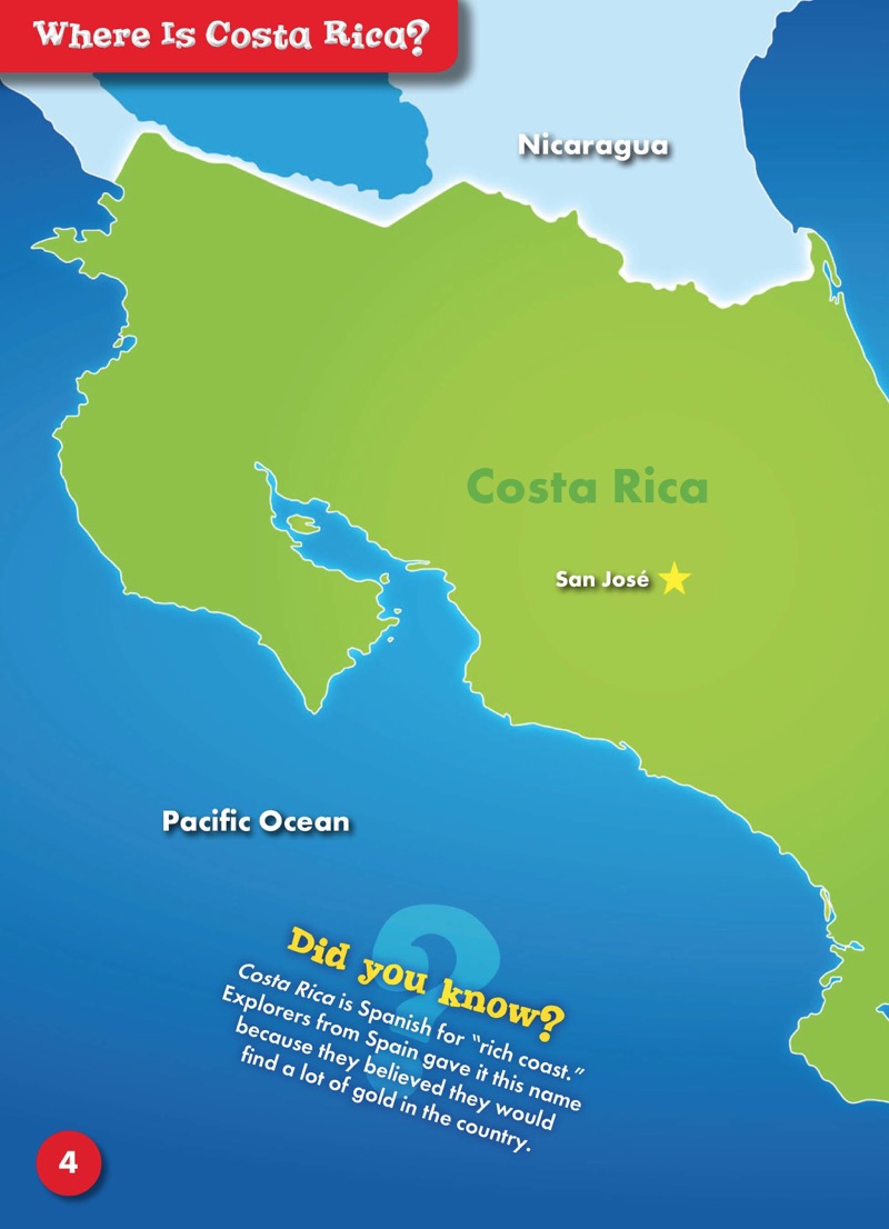Exploring Countries: Costa Rica — page 1