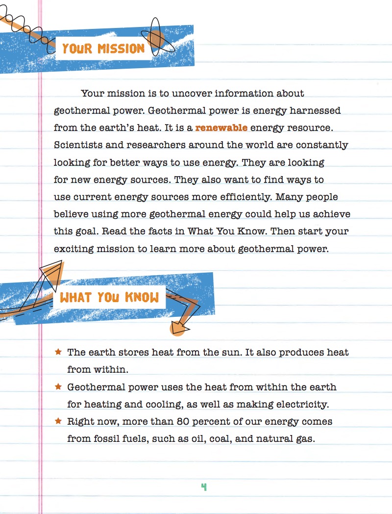 Geothermal Power — page 1