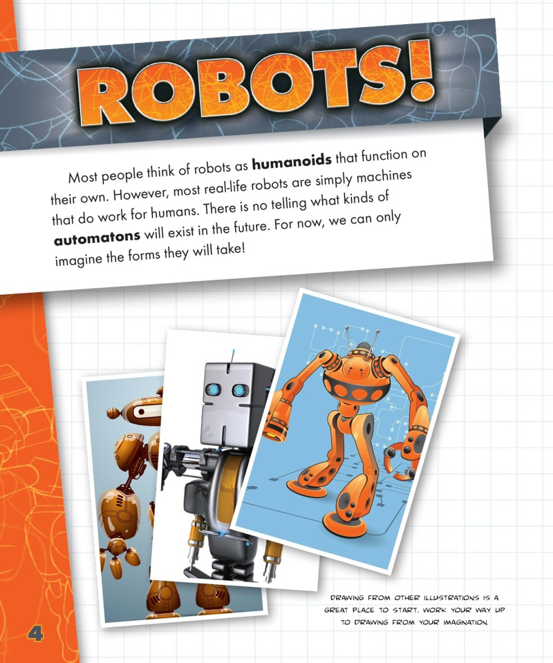 You Can Draw It! Robots — page 1