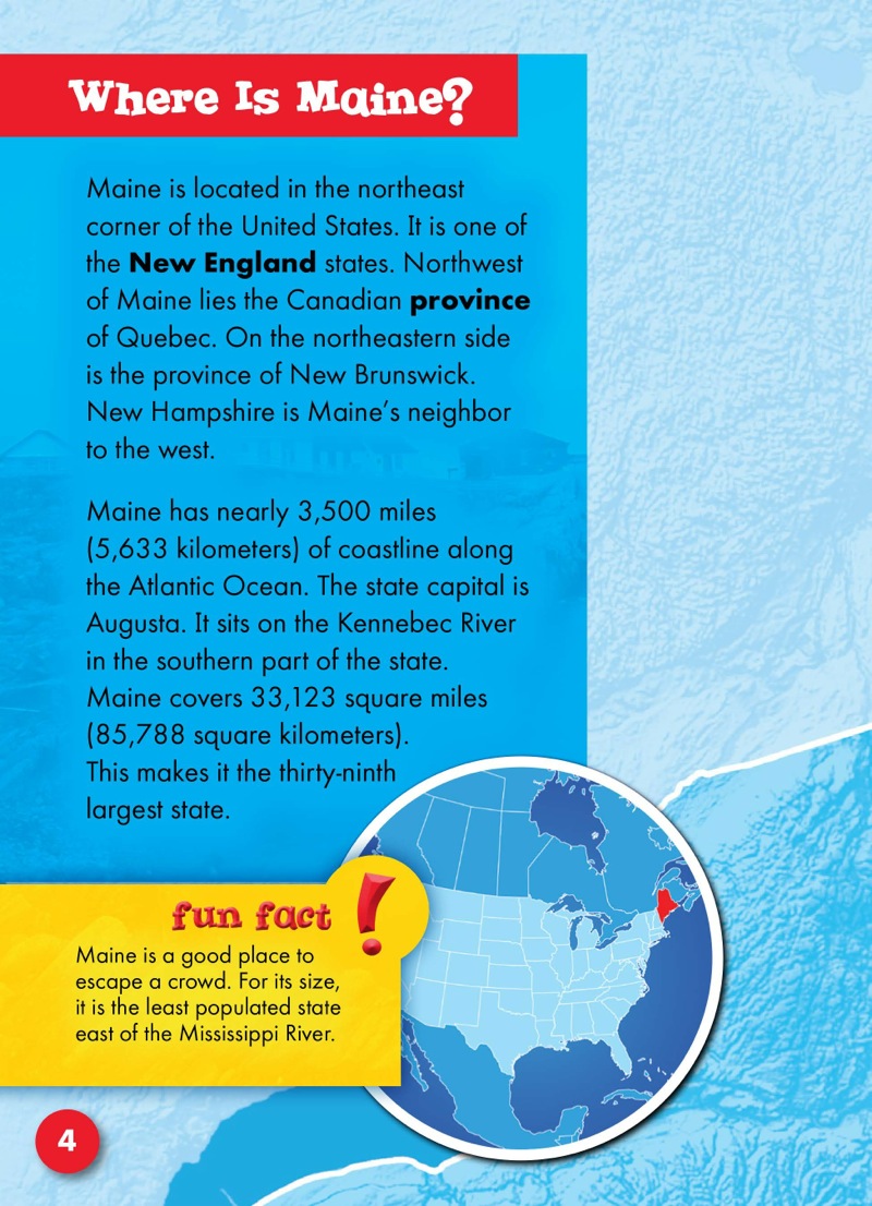 Exploring the States: Maine — page 1