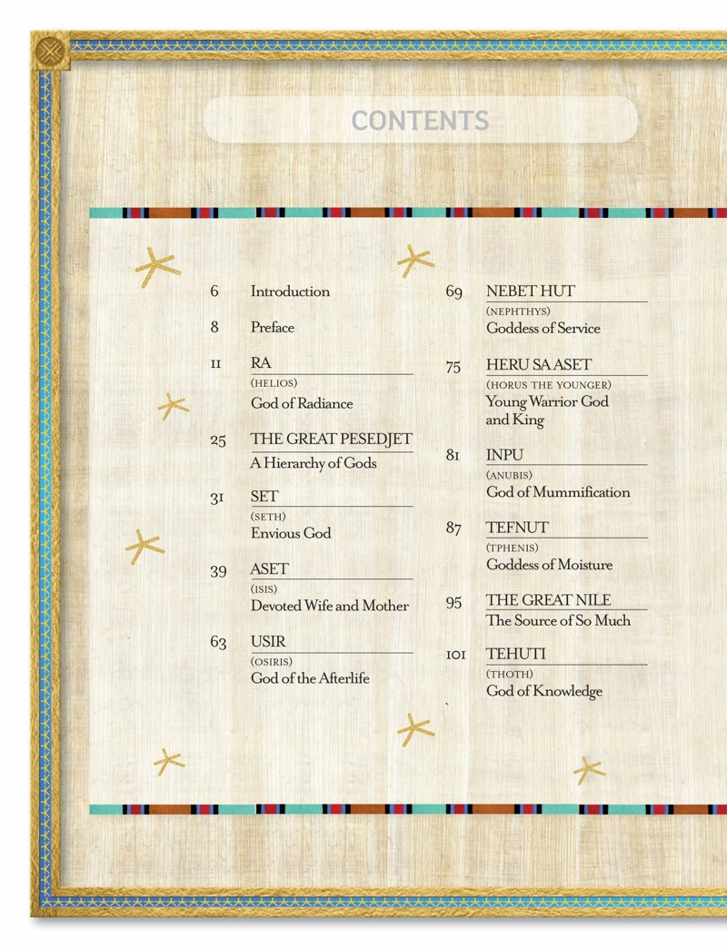 Treasury of Egyptian Mythology — page 1