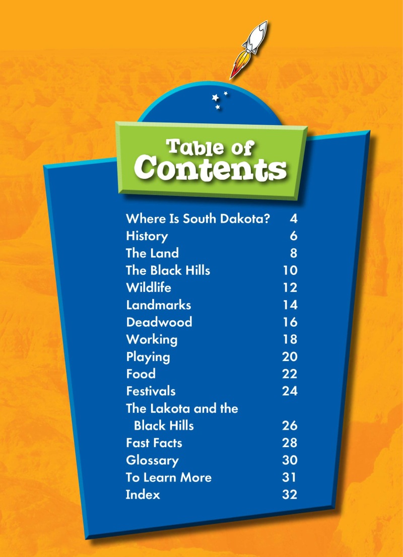 Exploring the States: South Dakota book cover
