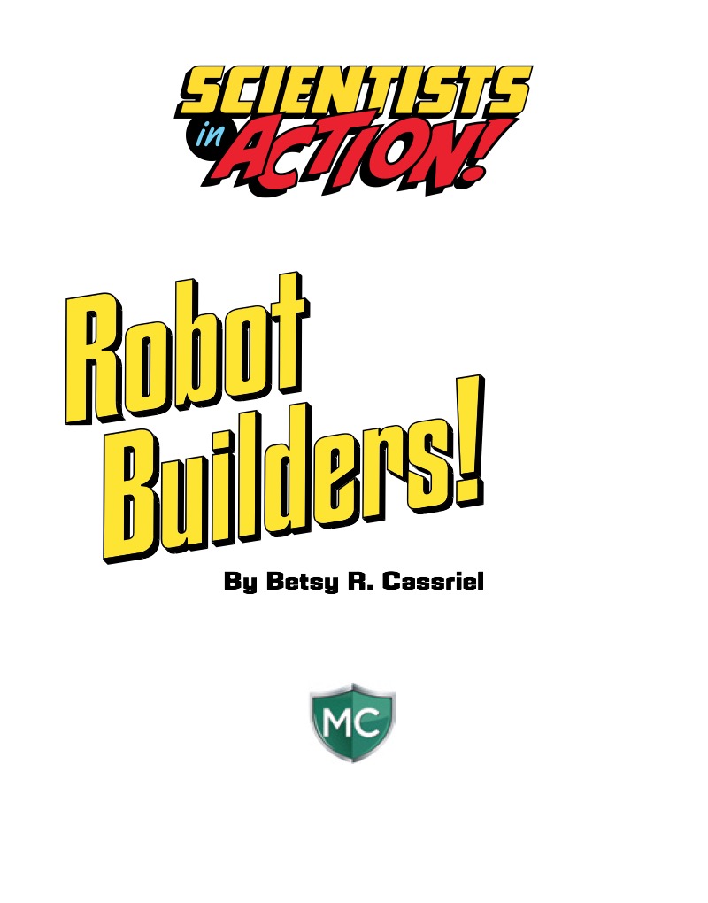Robot Builders! book cover