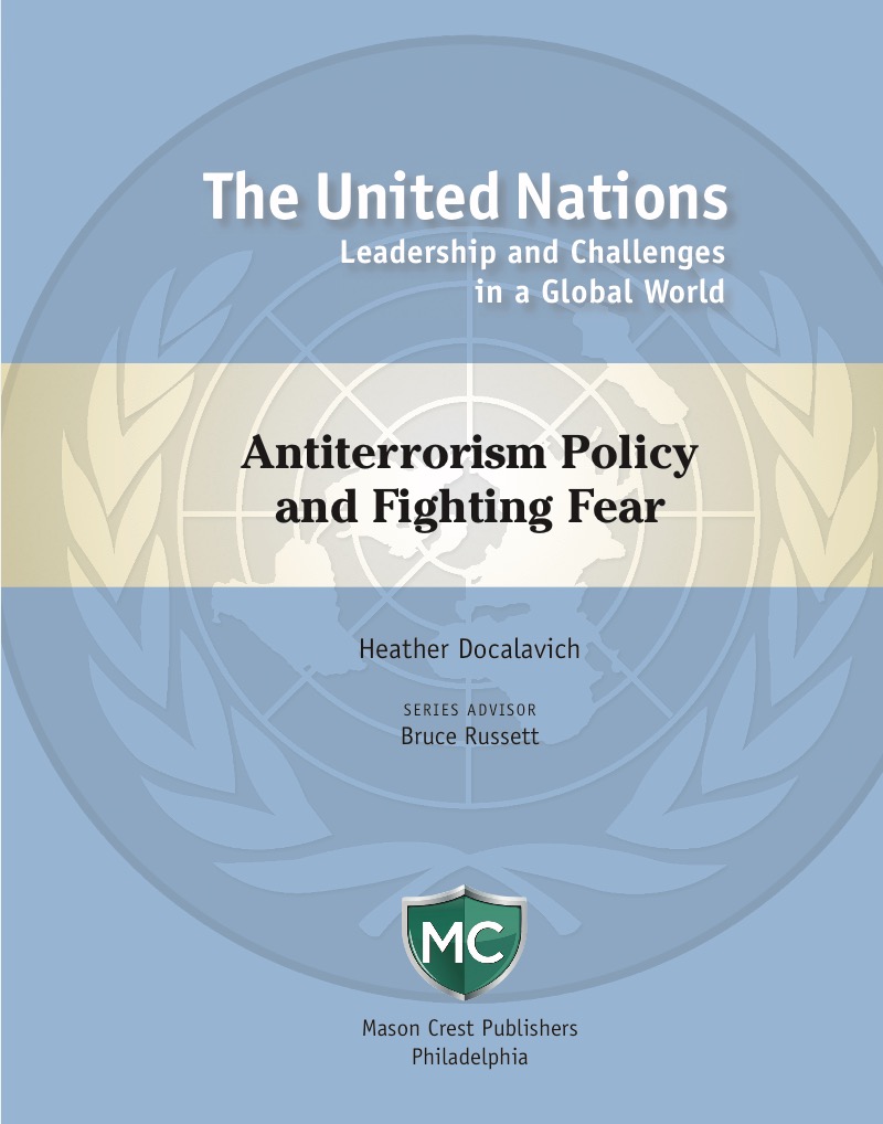 Antiterrorism Policy and Fighting Fear book cover