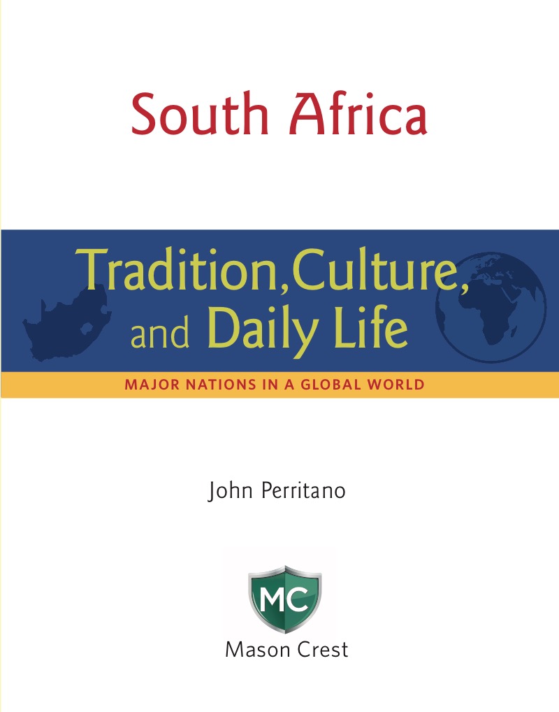 South Africa book cover