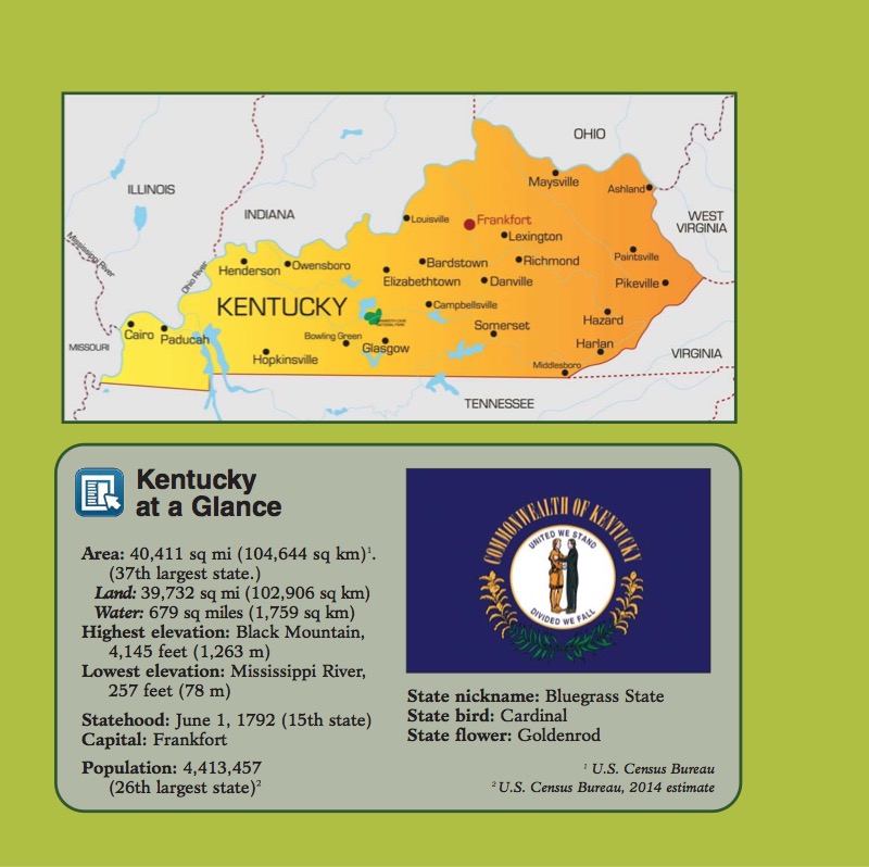 East South Central States: Kentucky, Tennessee — page 1