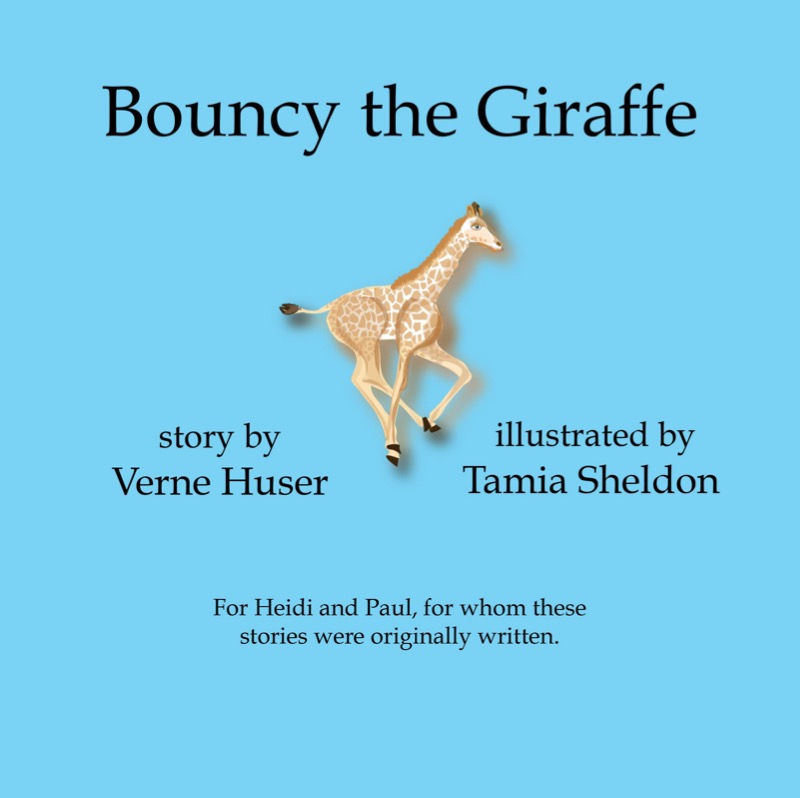 Bouncy the Giraffe book cover