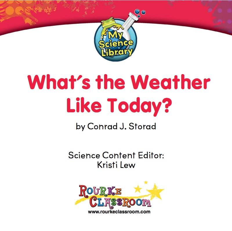 What's The Weather Like Today? book cover
