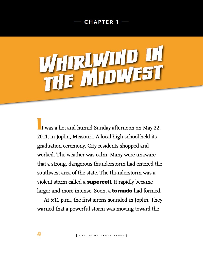 The Science of a Tornado — page 1