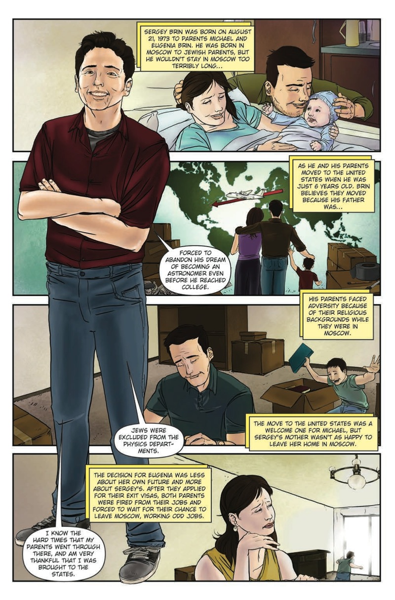 Orbit: Sergey Brin and Larry Page: The Creators of Google — page 1